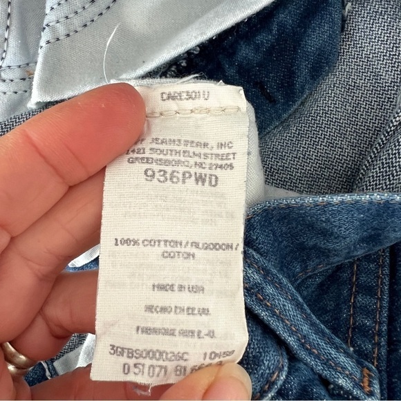 Wrangler Vintage Cowboy Cut Jeans Slim Fit Bootcut Denim - Picture 7 of 13